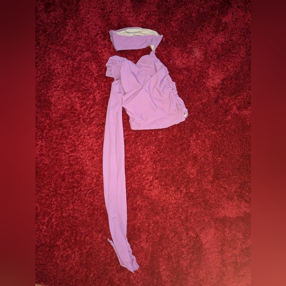 S-1. BAHIA MARIA MIA MINI DRESS IN ORCHID PURPLE - Picture 6 of 11